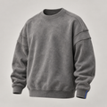 Low Battery Crewneck in mineral ash