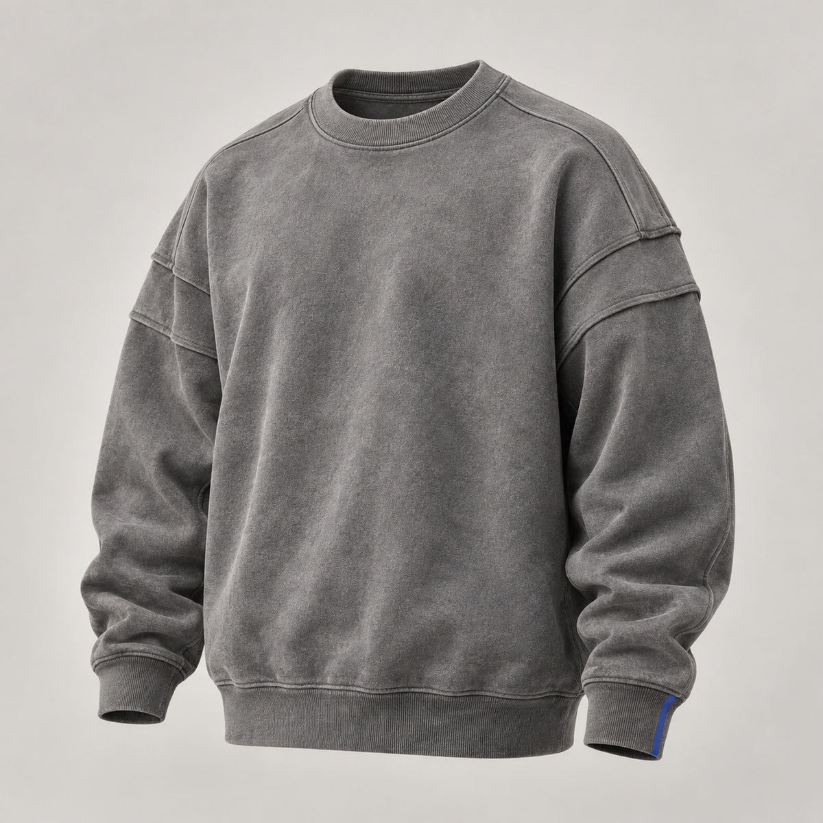 Low Battery Crewneck in mineral ash